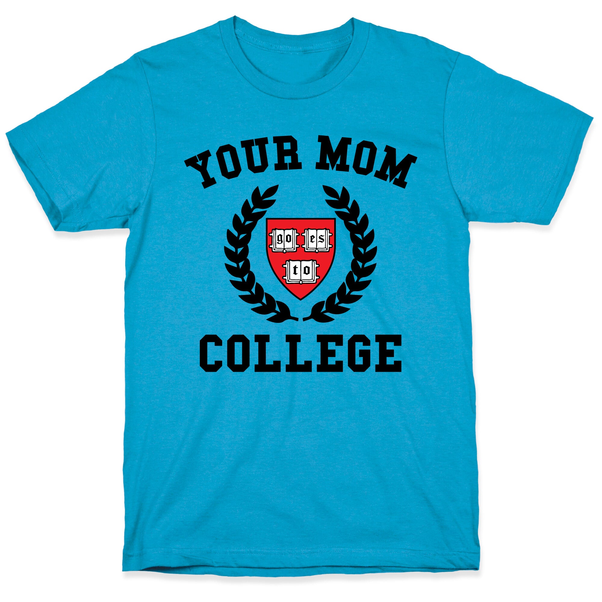 Your Mom Goes To College Unisex Triblend Tee